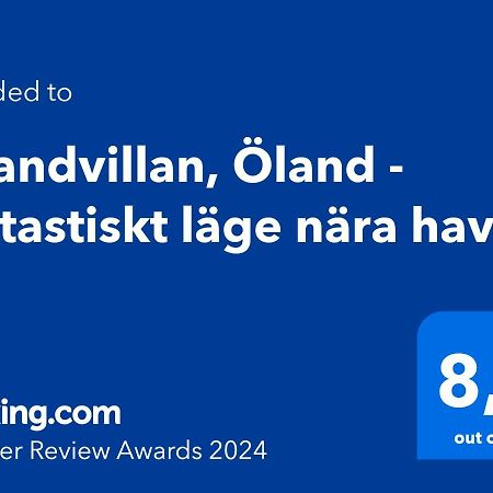 Strandvillan, Oeland - Fantastiskt Laege Naera Havet! Löttorp Dış mekan fotoğraf